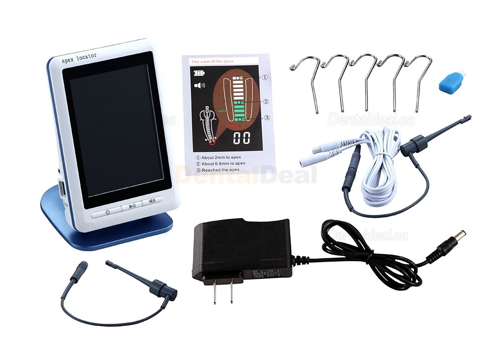YS-RZ-C Electronic Endodontic Apex Locator Apex Finder 4.5 Inch LCD Screen